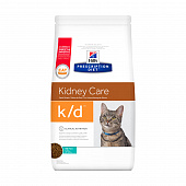 Hill's Prescription Diet k/d Chicken при заболеваниях почек для кошек с тунцом 1,5 кг