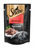 Sheba Ягнёнок Цельные кусочки для кошек, 80 г